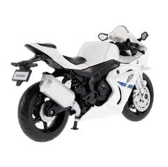 Mootorratta mudel Daffi MSZ Suzuki GSX-R1000 33167, valge hind ja info | Daffi Lelud | hansapost.ee