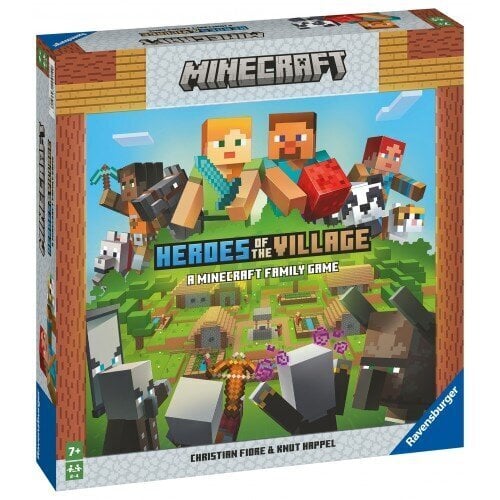 Mäng Minecraft – Heroes of the Village, Ravensburger цена и информация | Lauamängud ja mõistatused perele | hansapost.ee