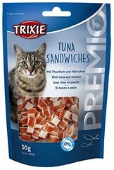 Trixie Premio Tuna Sandwiches, 50 g hind ja info | Kasside maiused | hansapost.ee