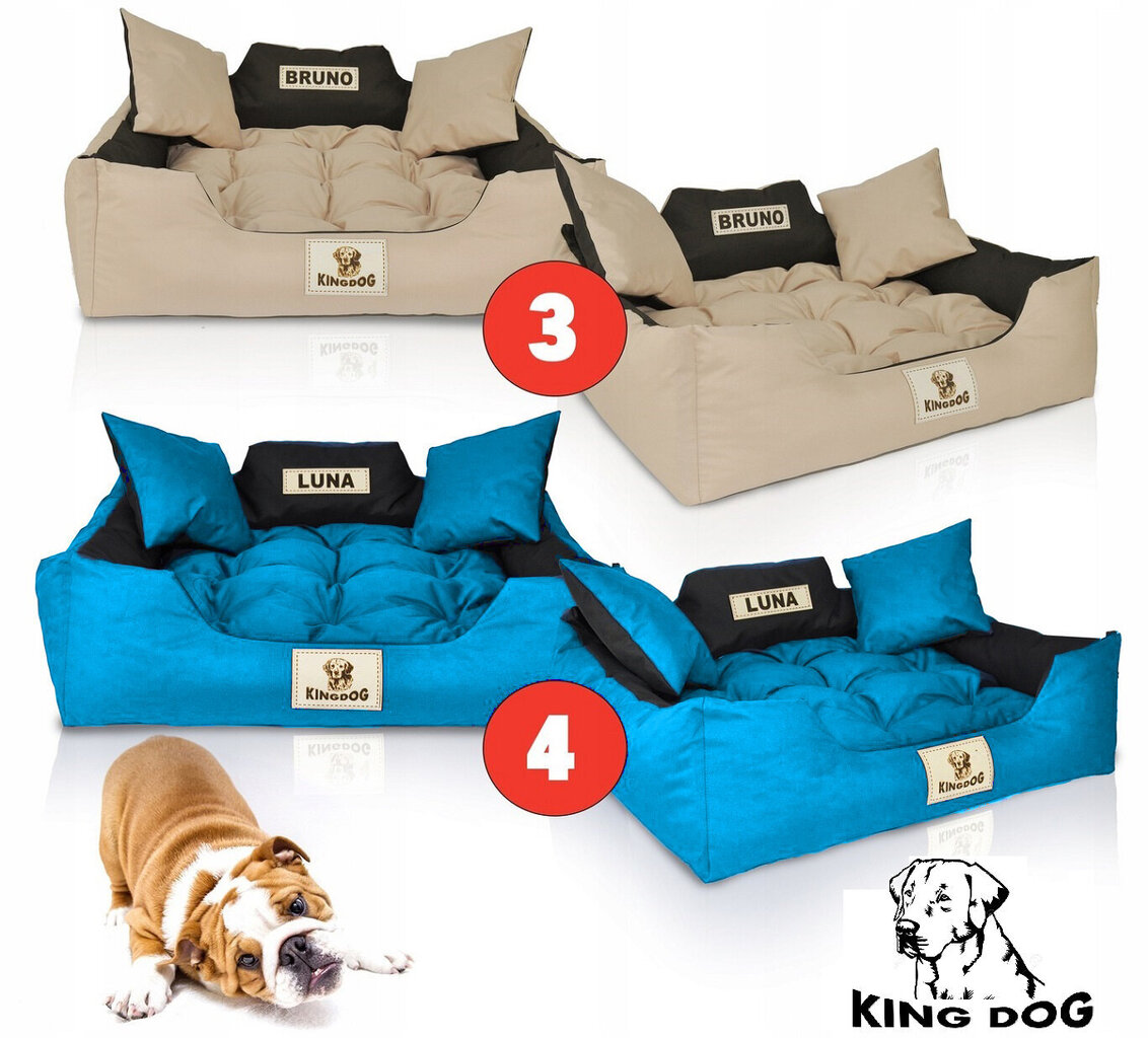 Pesa KingDog, 115x95cm, punane hind ja info | Pesad, asemed | hansapost.ee