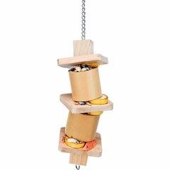 Игрушка|кормушка для птиц : Игрушка Trixie Snack, бамбук|дерево, 35 см цена и информация | Скворечники, кормушки, клетки | hansapost.ee