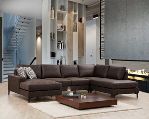 Pehme nurgadiivan Porto Corner, pruun price and information | Corner sofas and corner sofa beds | hansapost.ee