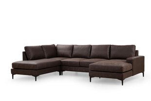 Pehme nurgadiivan Asir Porto Corner, pruun price and information | Corner sofas and corner sofa beds | hansapost.ee