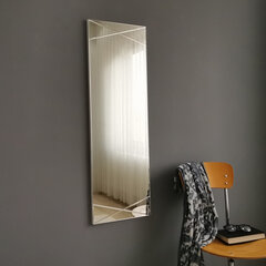 Peegel Kalune Design A321Y, 35x105 cm, hõbedane price and information | Mirrors | hansapost.ee