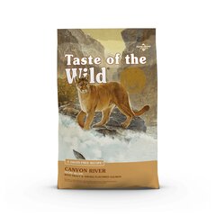 Taste of Wild Feline Canyon River с форелью и копченым лососем, 2 кг цена и информация | Сухой корм для кошек | hansapost.ee