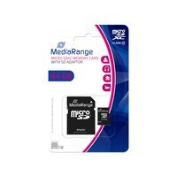 Mediarange 64 GB microSDXC memory card (black Class 10) + ADAPTER hind ja info | Fotoaparaatide mälukaardid | hansapost.ee