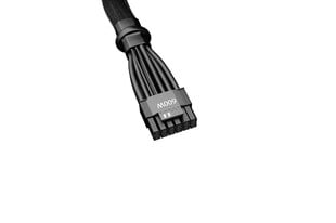 be quiet! 12VHPWR PCIe adapter cable (black  0.6 meter) цена и информация | Кабели и провода | hansapost.ee