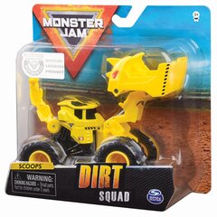 Buldooser Monster Jam Dirt Squad, 1:64 price and information | Mänguasjad poistele | hansapost.ee