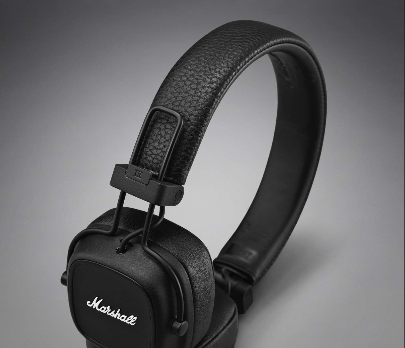 Ausinės Marshall MAJOR IV BLUETOOTH Juodos