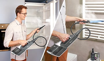 Polti Vaporetto Style чистка радиаторов, холодильника и сантехники