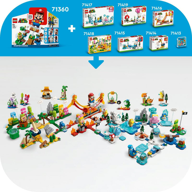 Совместимость с наборами LEGO® Super Mario™