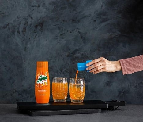 SodaStream Mirinda 440 ml Oranžinis