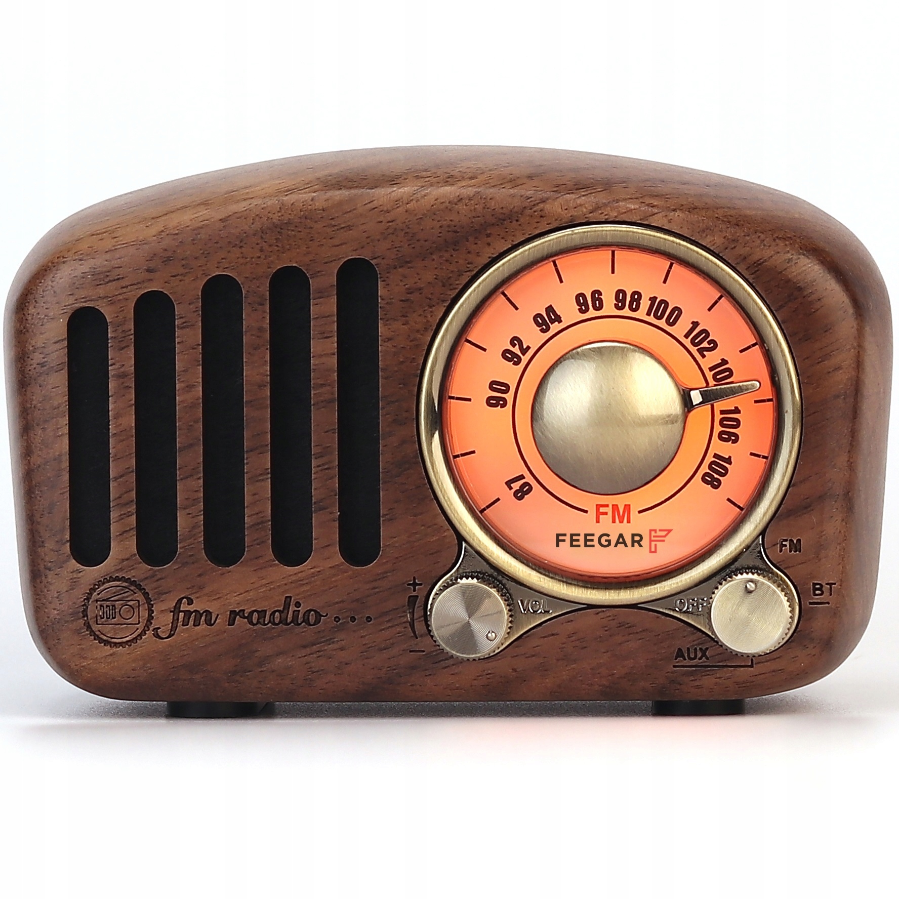 Feegar RETRO FM-радио Кухонное Деревянное BT SD 10h Код производителя Retro Wood