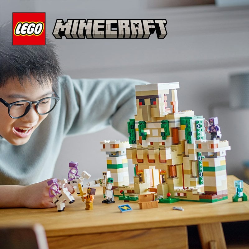 Ülim LEGO Minecraft®-i golemi mängukomplekt