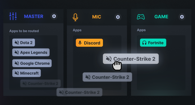 Drag 'n' Drop App Routing