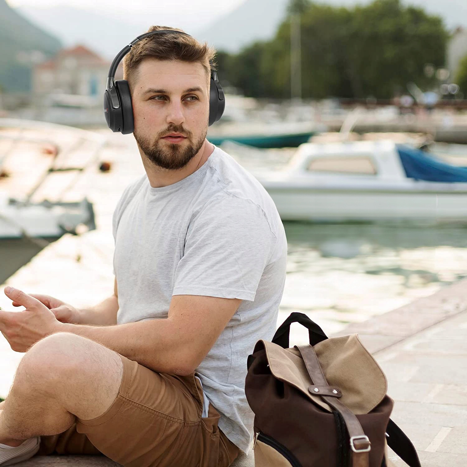 FEEGAR Mello On-ear juhtmevabad kõrvaklapid 65H Bluetooth 5.3 mikrofon 6EQ Kõrvapealsete kõrvaklappide tüüp