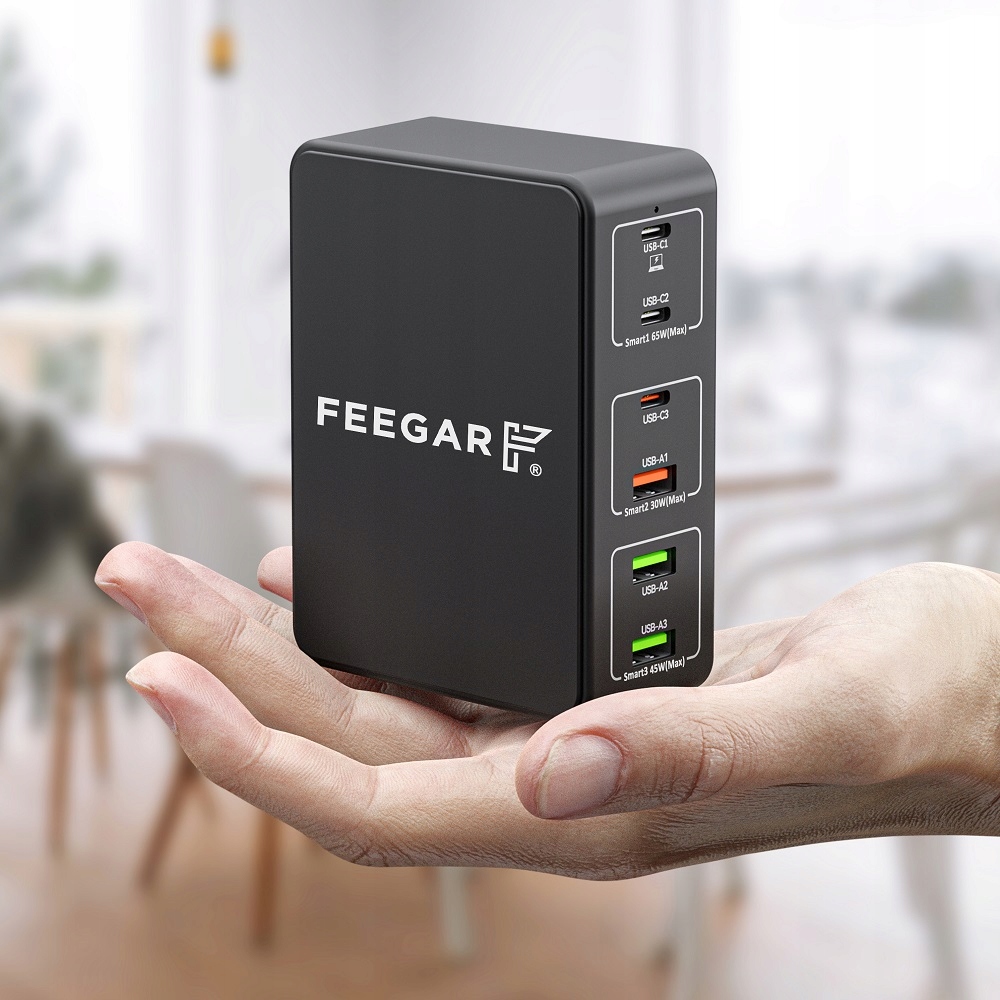 Feegar Tower PRO 140 W USB-tüüpi C seinalaadija kiirlaadimine 3.0 ühilduv kiirlaadimine 4.0