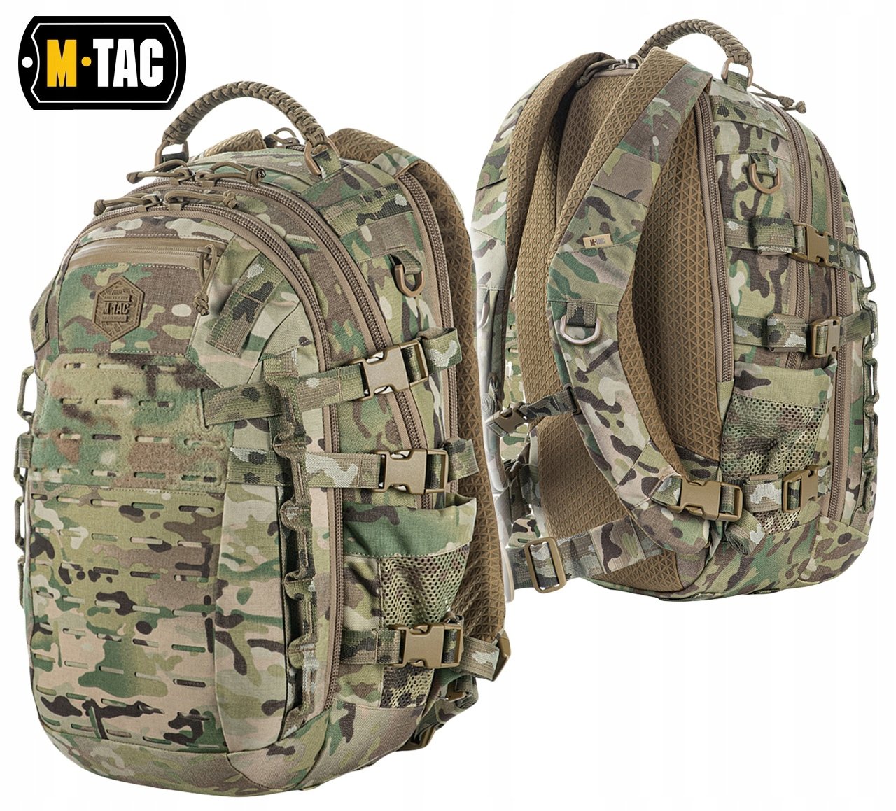 Plecak Taktyczny 25L MISSION PACK ELITE M-TAC Cordura Multicam Marka M-Tac