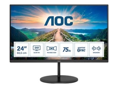 AOC Q24V4EA - светодиодный монитор - QHD - 24 дюйма_1