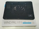 Sülearvuti jahutusalus Deepcool XDC-WINDPAL MINI kuni 15.6", 1x140mm fan