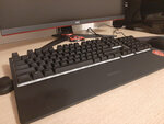 Клавиатура SteelSeries, Apex 3, RGB, Black, US