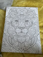 Numbrite järgi maalimise komplekt Lion, 30x40 cm
