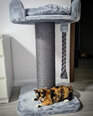 Trixie когтеточка для кошек XXL, 100 см, серая