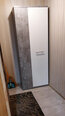 Шкаф Net106 MS151, серый/белый цена