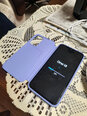 Telefoniümbris Smart View Wallet Case telefonile Samsung Galaxy A54, lilla