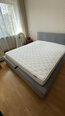 Кровать Lila 160x200 см, серая
