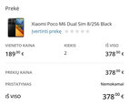 Xiaomi Poco M6 8/256 Black hind