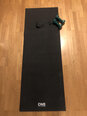 Коврик для йоги One Fitness YM02 173x61x0,6 см, черный