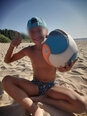 Пляжный футбольный мяч Avento, 5 размер, оранжевый